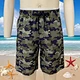 mens swim trunks,classic,green,waist string,pocket